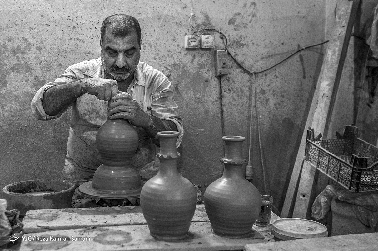 سفالگری هنر مردمان شهرضا