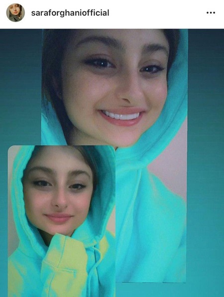 چهره ها/ عکس شاد و شنگول «سارا»