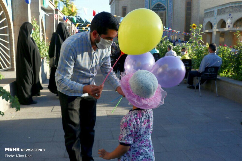 جشن عید غدیر تبریز با رعایت پروتکل‌های بهداشتی