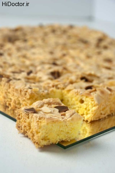 شيريني ها/ بدون آرد و روغن کيک بادامي درست کنيد