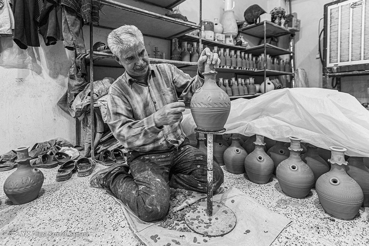 سفالگری هنر مردمان شهرضا