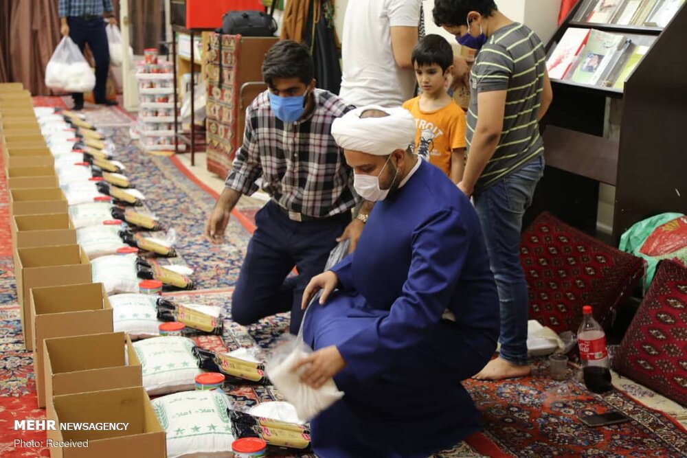 اطعام نیازمندان در روز عید غدیر 