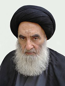 جدیدترین تصویر از آیت‌ الله‌ سیستانی