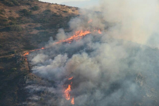 اطفای کامل آتش‌سوزی در مراتع مشرف به جنگل‌های ارسباران