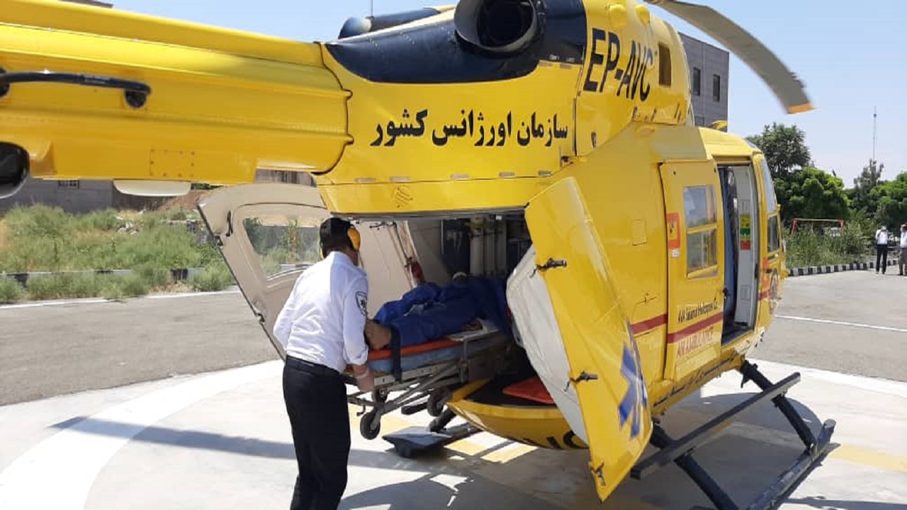 ٦مصدوم بر اثر بر خورد ٣خودرو در جاده چالوس