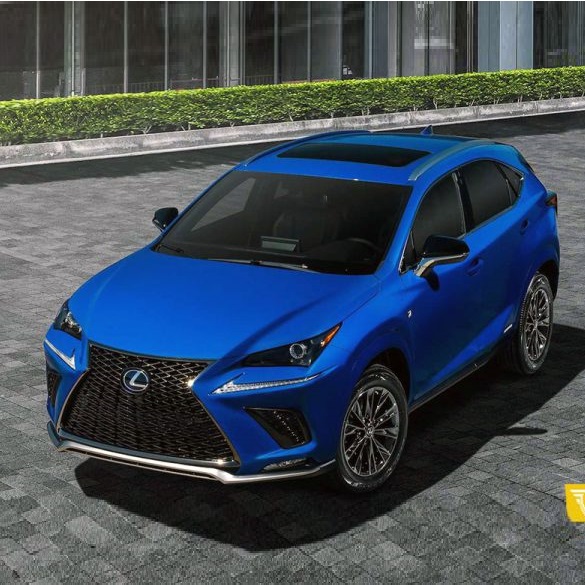 لکسوس NX هیبریدی با تریم بلک لاین و F اسپرت رونمایی شد