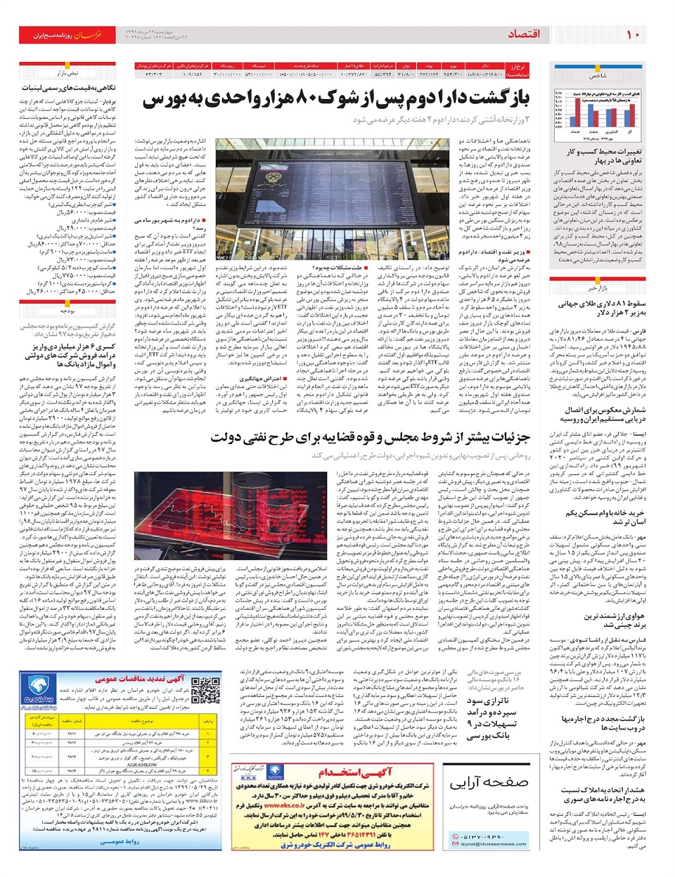 روزنامه خراسان/ درمان کرونا با واکسن روسی؟