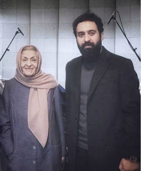 چهره‌ها/ مهدی یراحی در جوارِ بانو ژاله علو