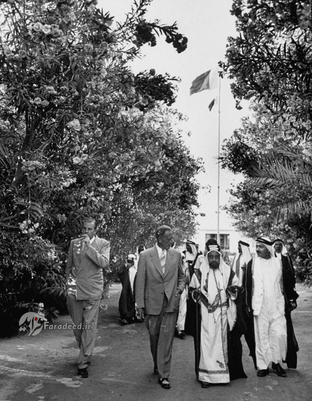 عکس/ پرسه زدن فرستاده انگلیس در بحرین پیش از جدایی