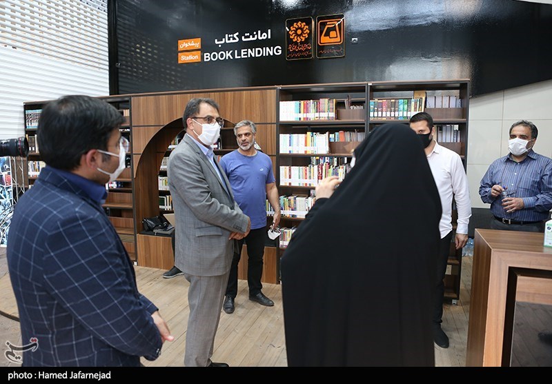 افتتاح اولین کتابخانه عمومی در مترو تهران