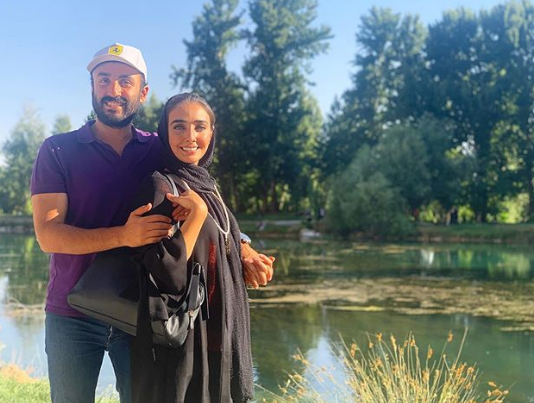 چهره ها/ عکس عاشقانه دریا مرادی دشت