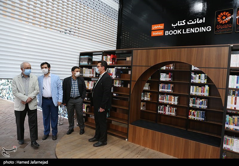 افتتاح اولین کتابخانه عمومی در مترو تهران