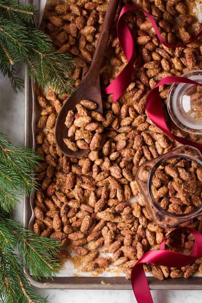 بادام بوداده دارچيني، مغزي و خوشمزه