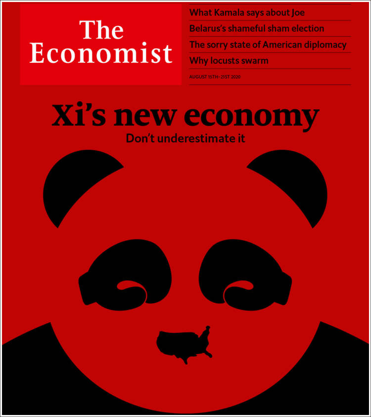 صفحه اول مجله اکونومیست/ اقتصاد جدید شی