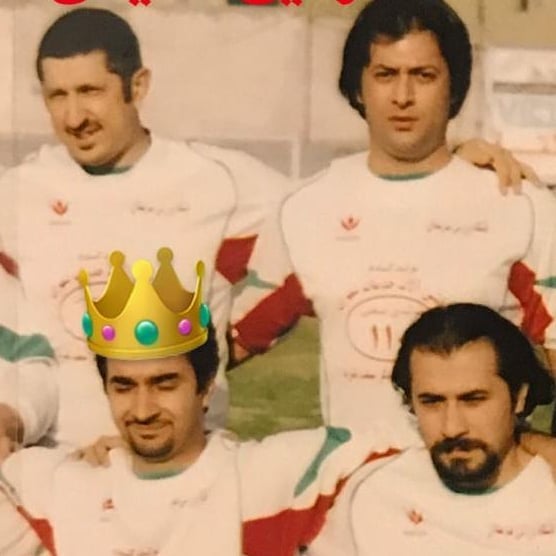 چهره ها/ عکس قدیمی نیما کرمی در تیم هنرمندان