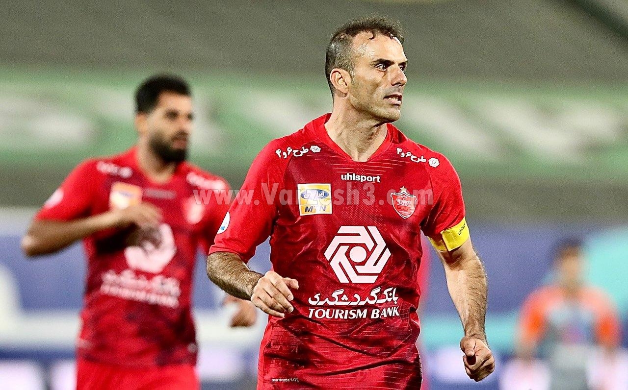 نمایش آمادگی سیدجلال پیش از دربی