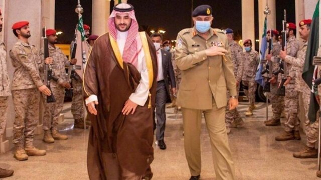جواب رد بن سلمان برای دیدار با رئیس ستاد مشترک ارتش پاکستان