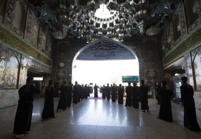 عکس/ عزاداری موکب ها در کربلای معلی
