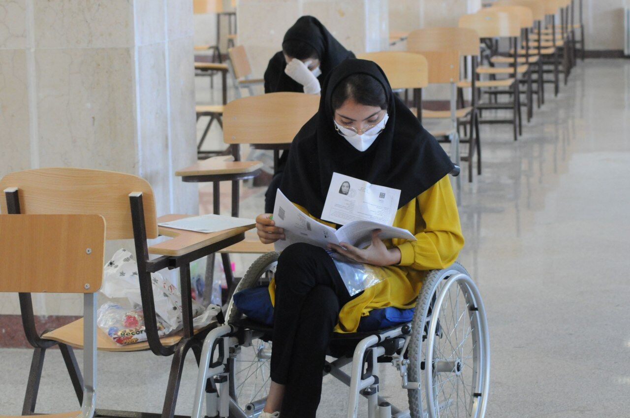 عکس/ کنکور در دانشگاه ارومیه