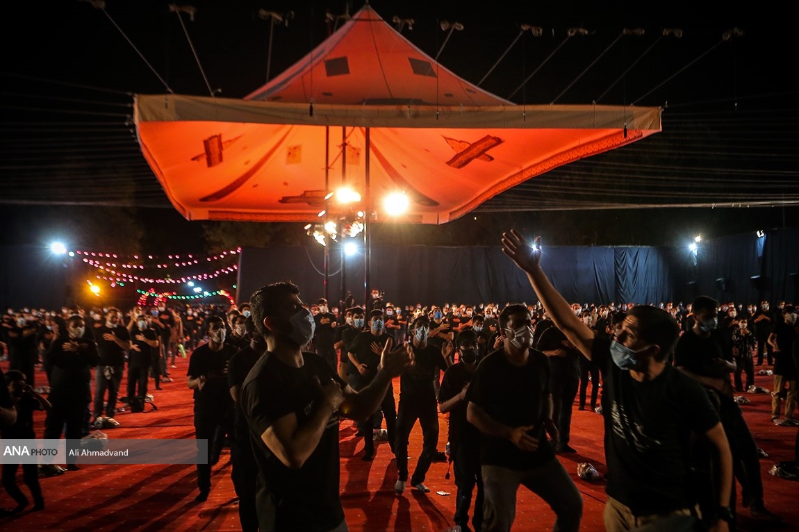 عزاداری شب دوم محرم در پادگان ۰۶ ارتش