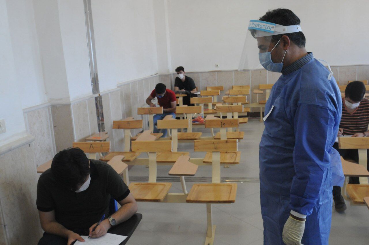 عکس/ کنکور در دانشگاه ارومیه