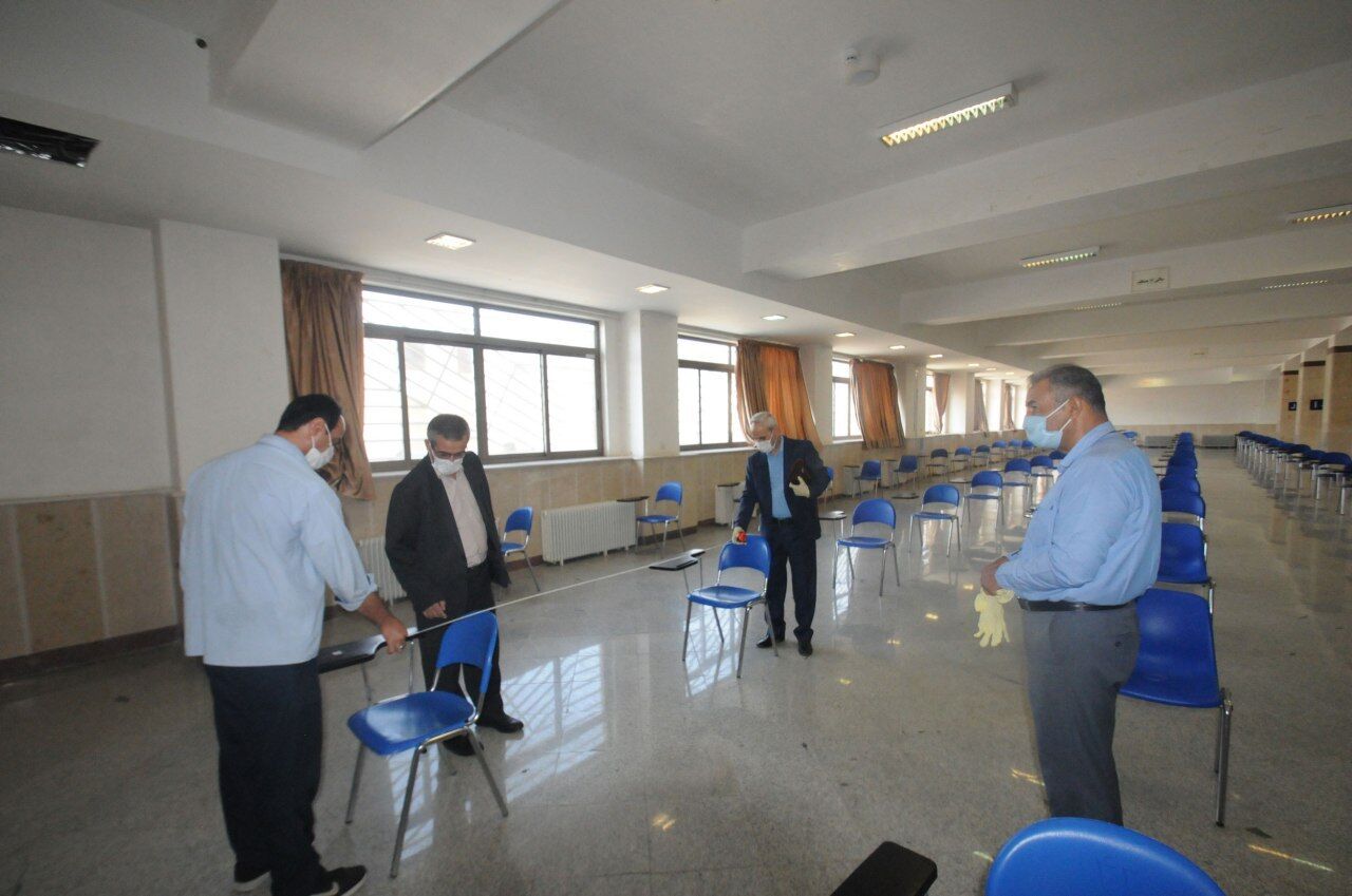 عکس/ کنکور در دانشگاه ارومیه