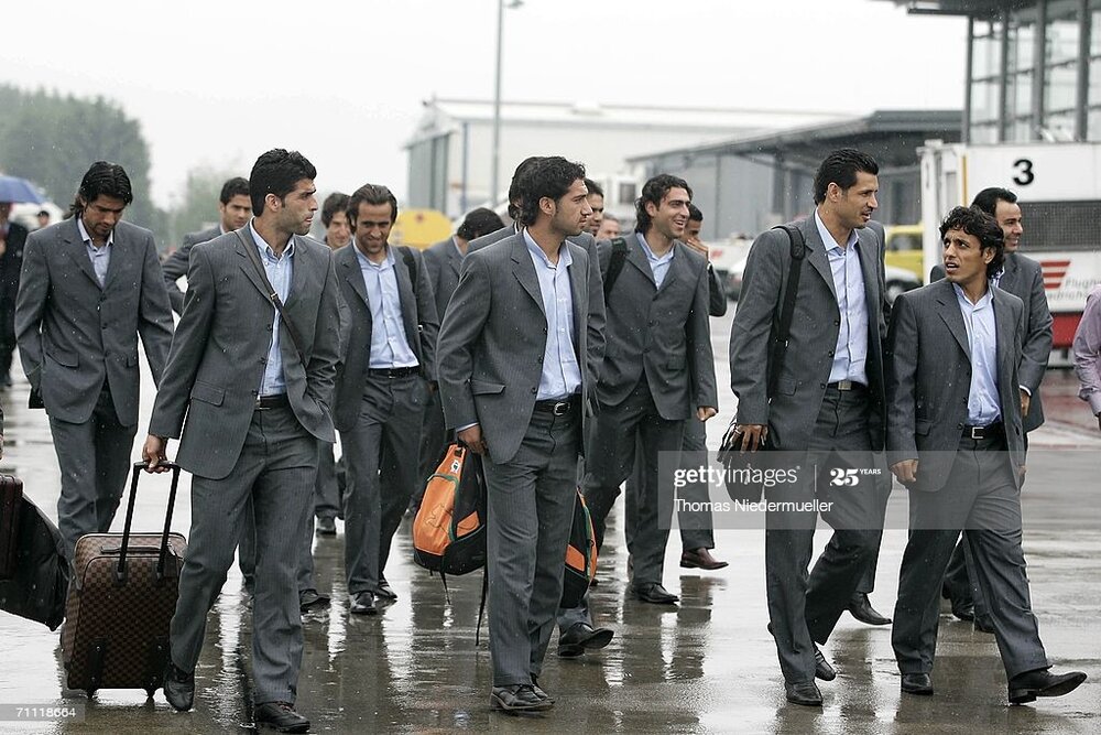 تیپ رسمی بازیکنان تیم‌ملی در جام جهانی 2006
