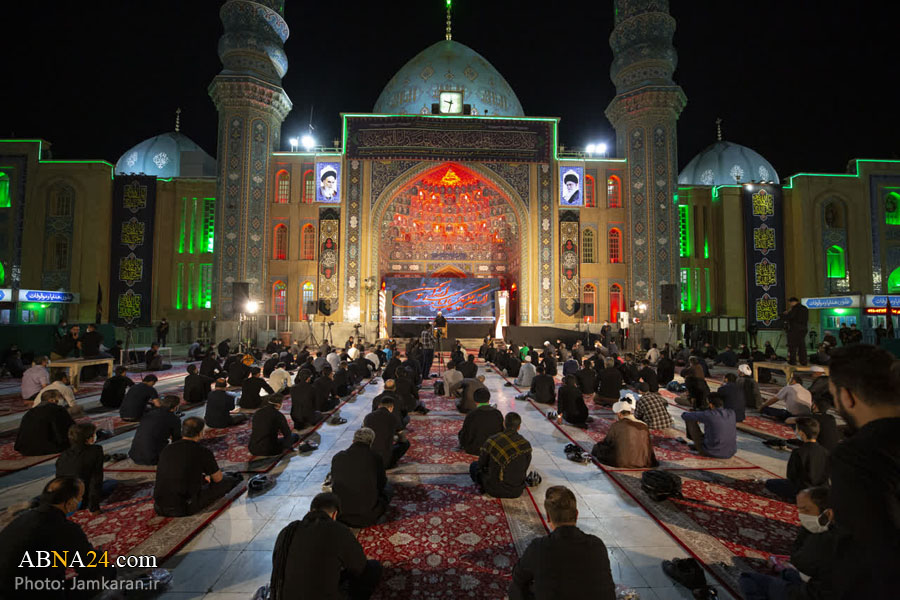مراسم عزاداری شهادت امام حسین(ع) در مسجد جمکران