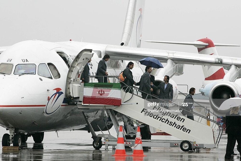 تیپ رسمی بازیکنان تیم‌ملی در جام جهانی 2006