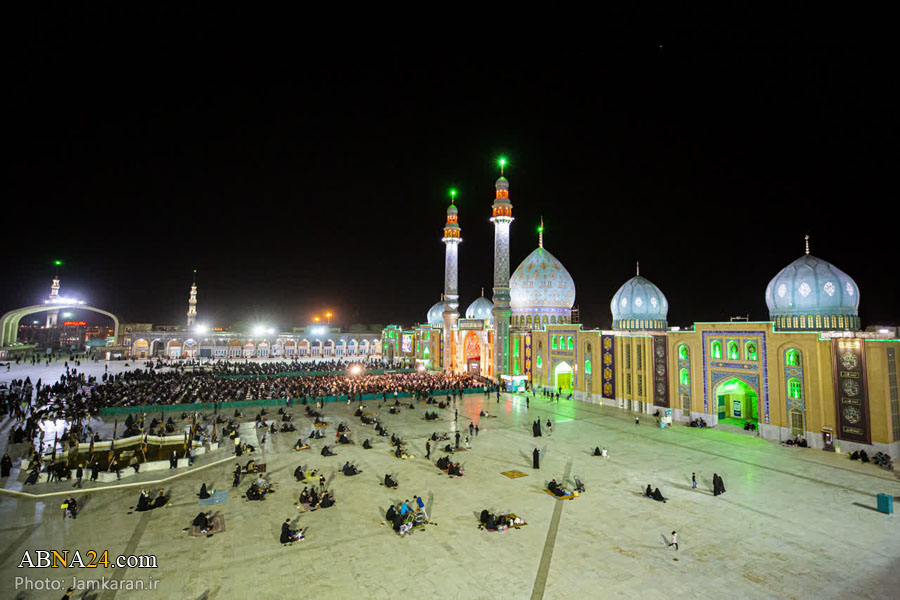 مراسم عزاداری شهادت امام حسین(ع) در مسجد جمکران