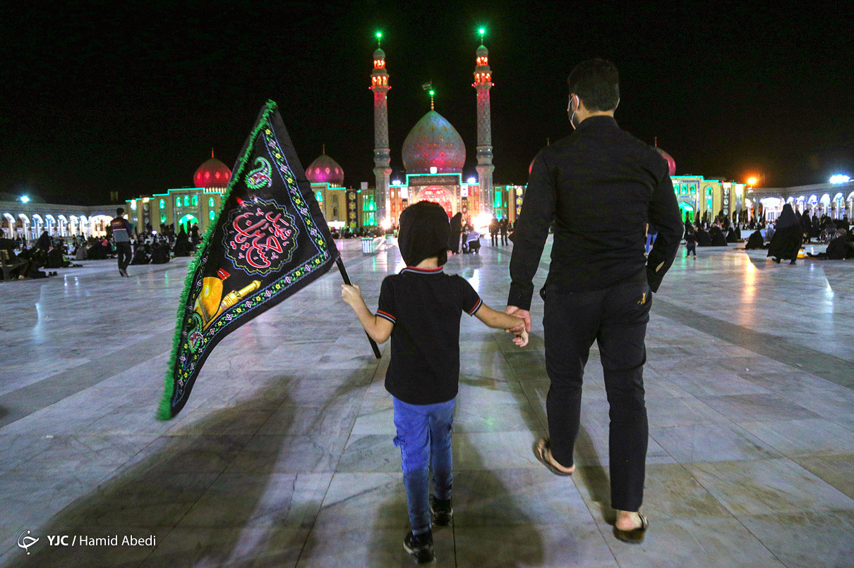 سومین شب محرم در مسجد مقدس جمکران