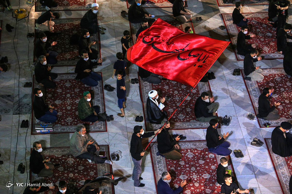 سومین شب محرم در مسجد مقدس جمکران