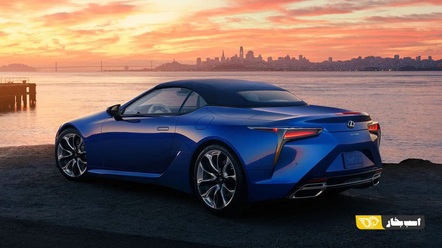 لکسوس LC 500، زیباترین کانورتیبل ژاپنی ۲۰۲۱  