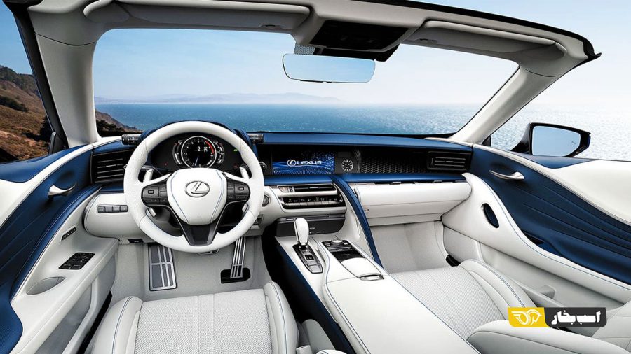 لکسوس LC 500، زیباترین کانورتیبل ژاپنی ۲۰۲۱  