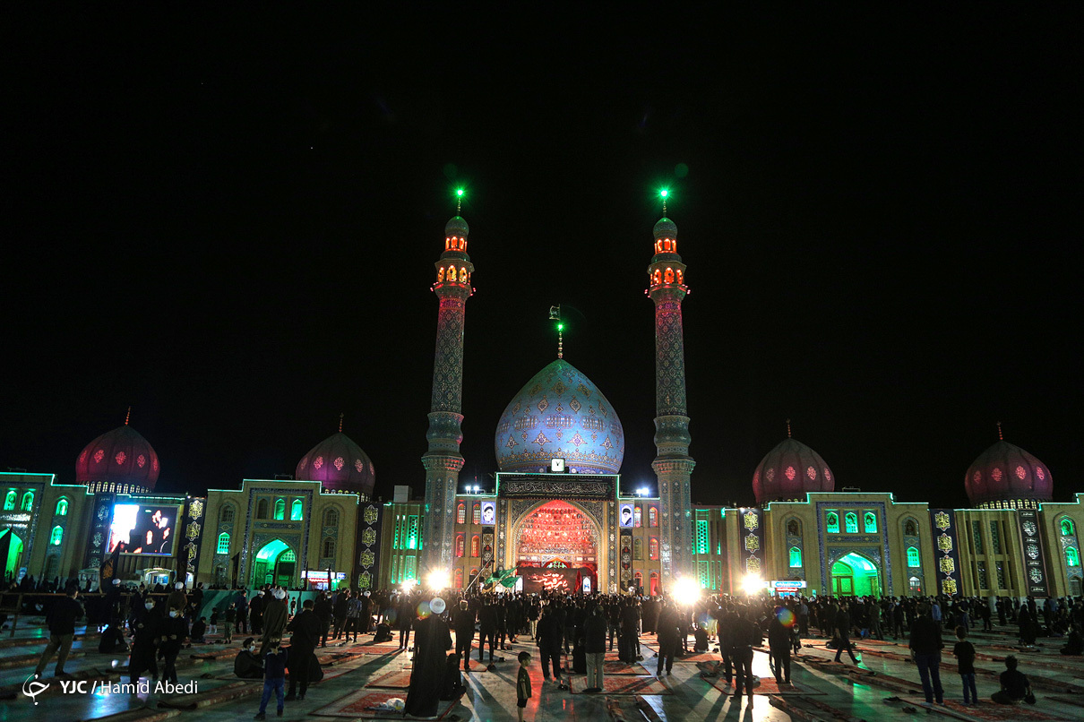 سومین شب محرم در مسجد مقدس جمکران