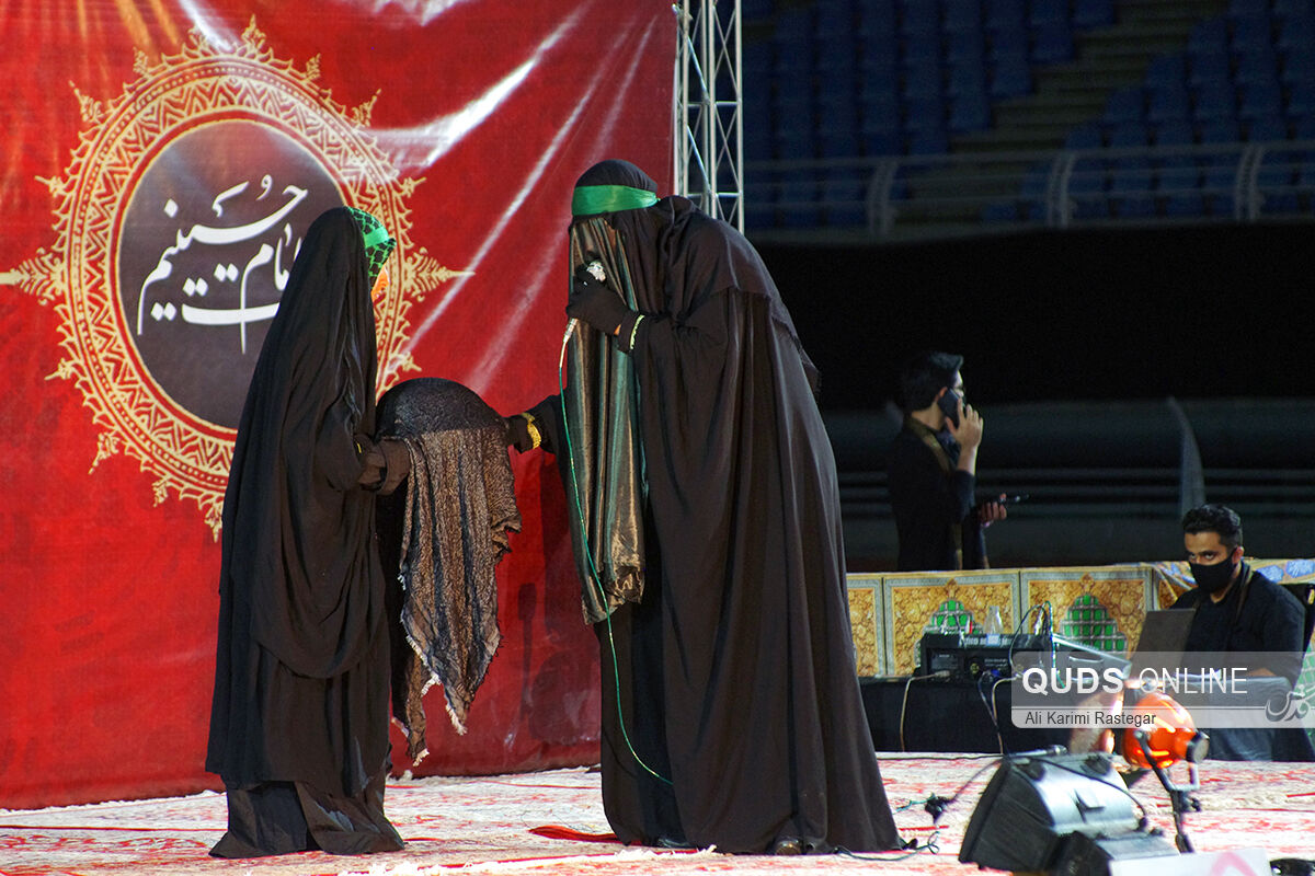 ورزشگاه امام رضا(ع) مشهد میزبان سوگواران حسینی