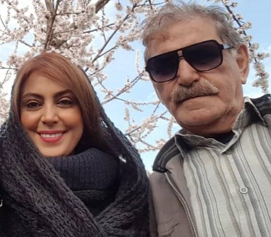 چهره ها/ نیلوفر شهیدی در کنار پدرش