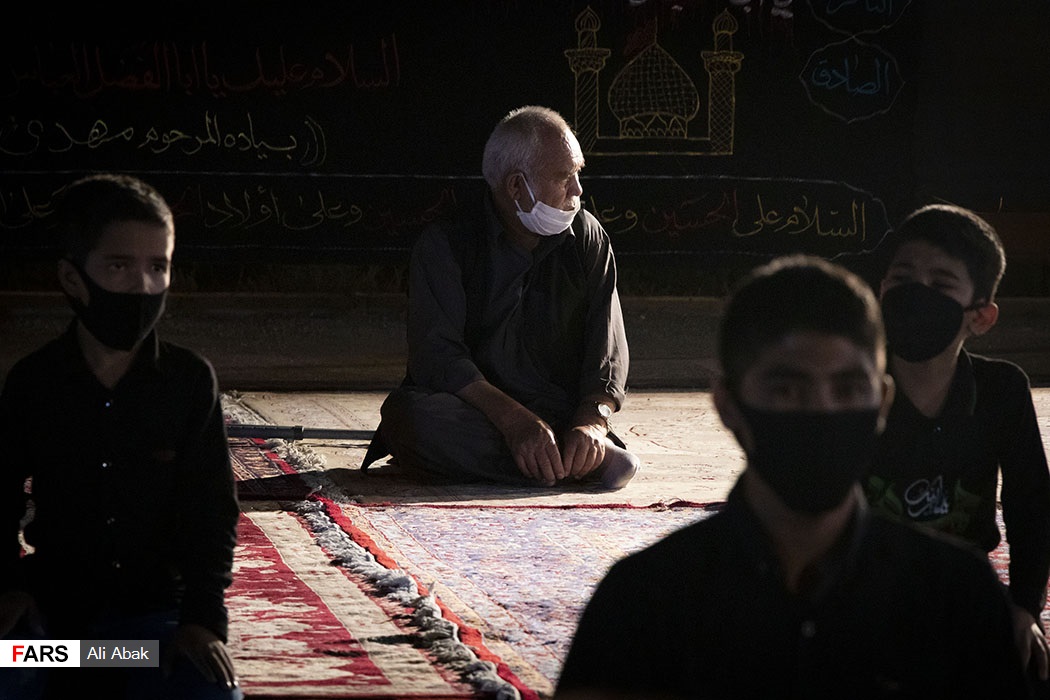 عزاداری افغانستانی‌های ساکن سرخه