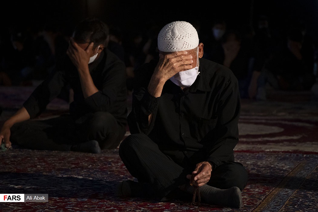 عزاداری افغانستانی‌های ساکن سرخه