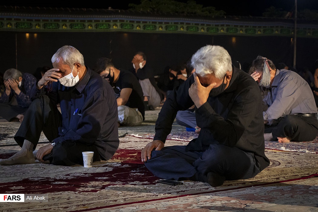 عزاداری افغانستانی‌های ساکن سرخه