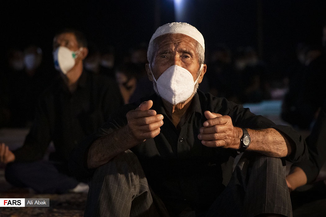 عزاداری افغانستانی‌های ساکن سرخه