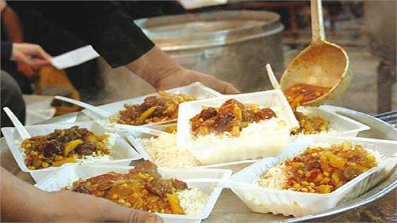 توزیع ۴۰ هزار پرس غذای گرم بین نیازمندان