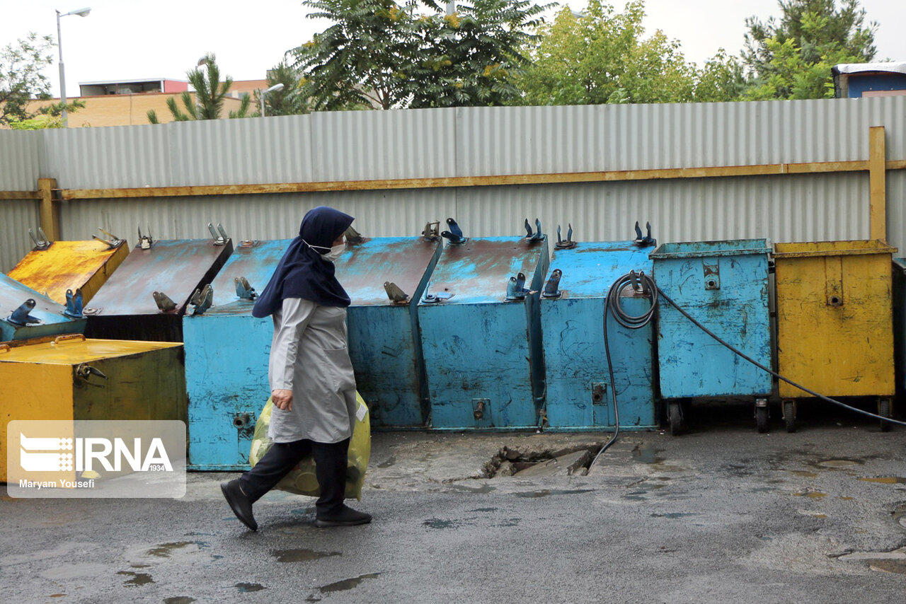 معدوم سازی پسماندهای کرونایی