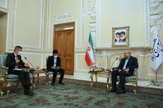 قالیباف در دیدار سفیر سوئیس: اگر شهید سلیمانی نبود داعش به قلب اروپا می‌رسید