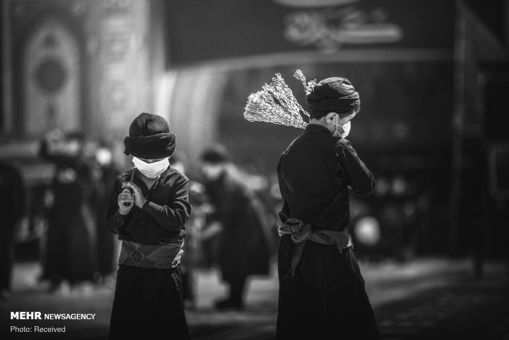 عکس/ عزاداری موکب ها در کربلای معلی