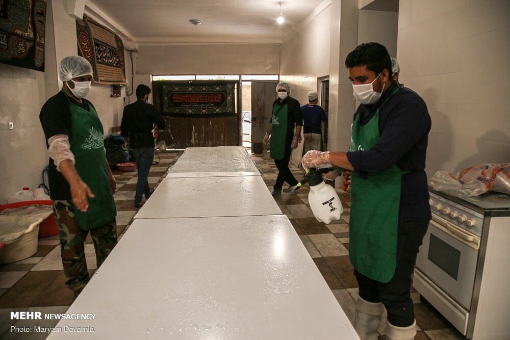 اطعام حسینی دانشجویی در بجنورد