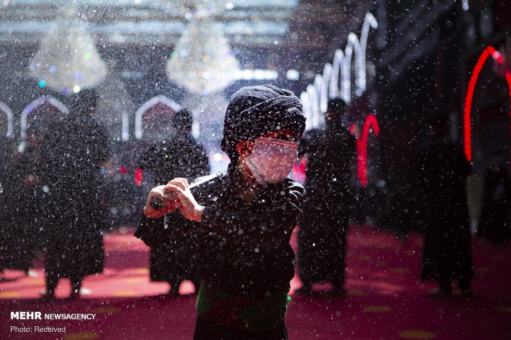 عکس/ عزاداری موکب ها در کربلای معلی