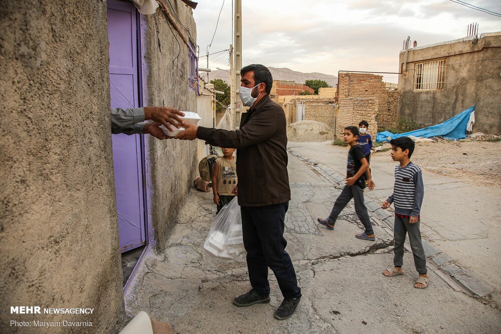 اطعام حسینی دانشجویی در بجنورد