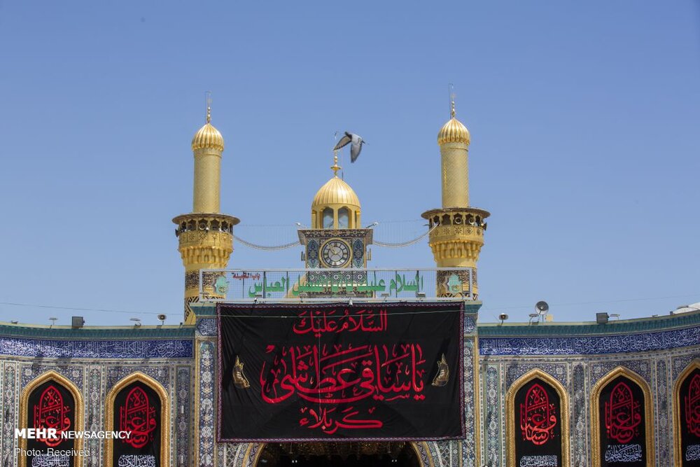 عکس/ عزاداری موکب ها در کربلای معلی