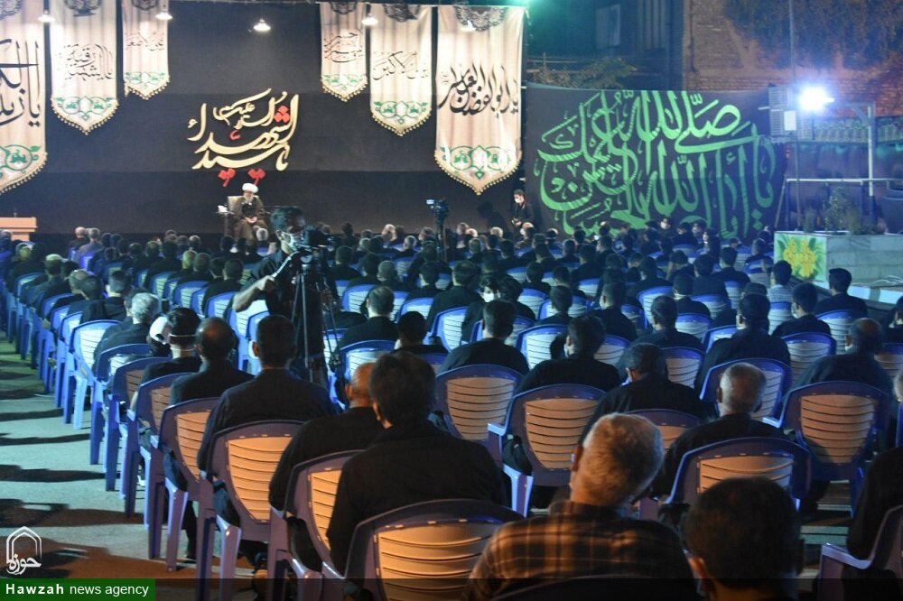 عکس/ عزاداری هیئت مسجد جنرال در مدرسه الزهرا ارومیه